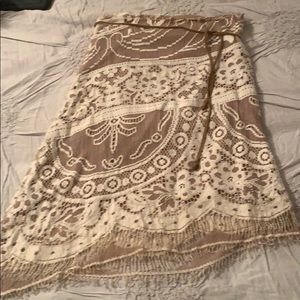 VINTAGE- D&G lace skirt